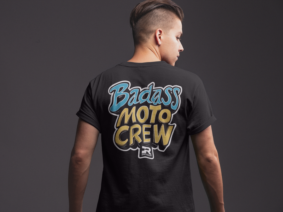 Boys  Revd Up Badass Moto Crew - Tee