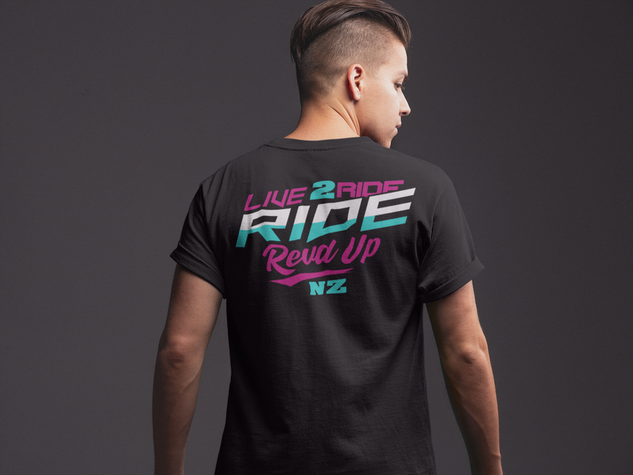 Men Revd Up Live 2 Ride - Tee