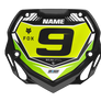 Box BMX Number Plate Graphics - Gcn Green