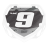 Box BMX Number Plate Graphics - Geo Grey
