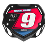 Box BMX Number Plate Graphics - Slam Red