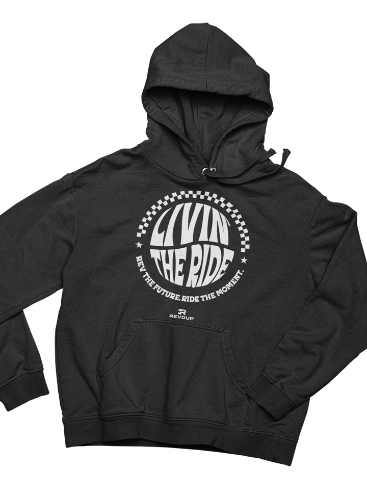 Girls Revd Up Livin The Ride - Hoodie