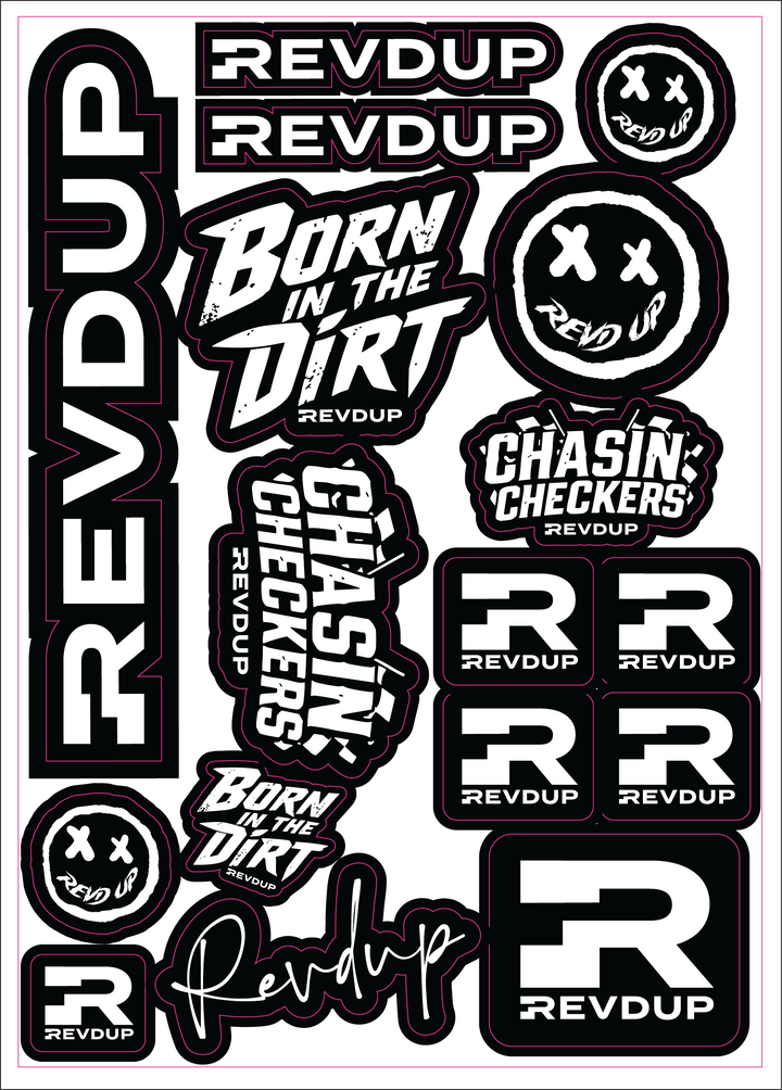 Sticker Slap Sheet Pack - A4 Sheet